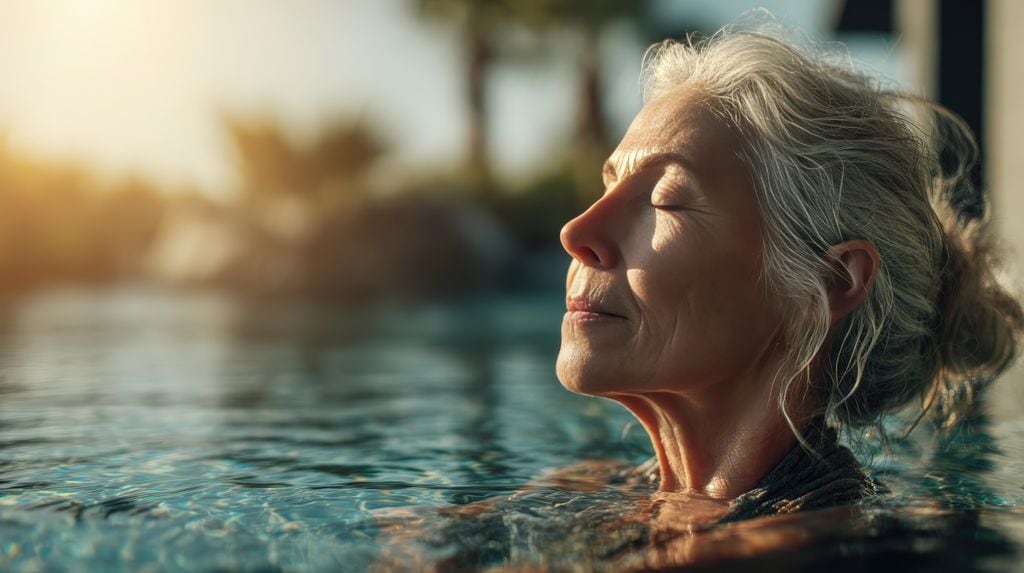 Mayores en el balneario