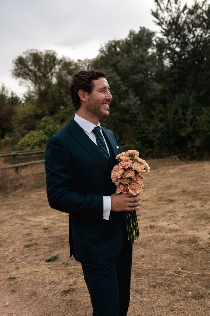 Traje de novio de Rodrigo