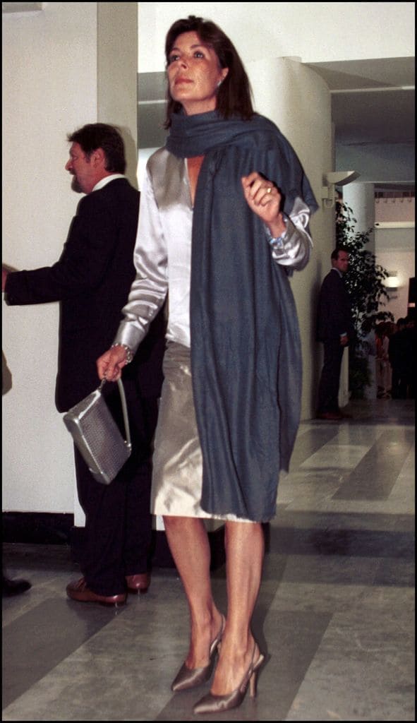 Carolina de Mónaco en el Festival de Venecia de 2001