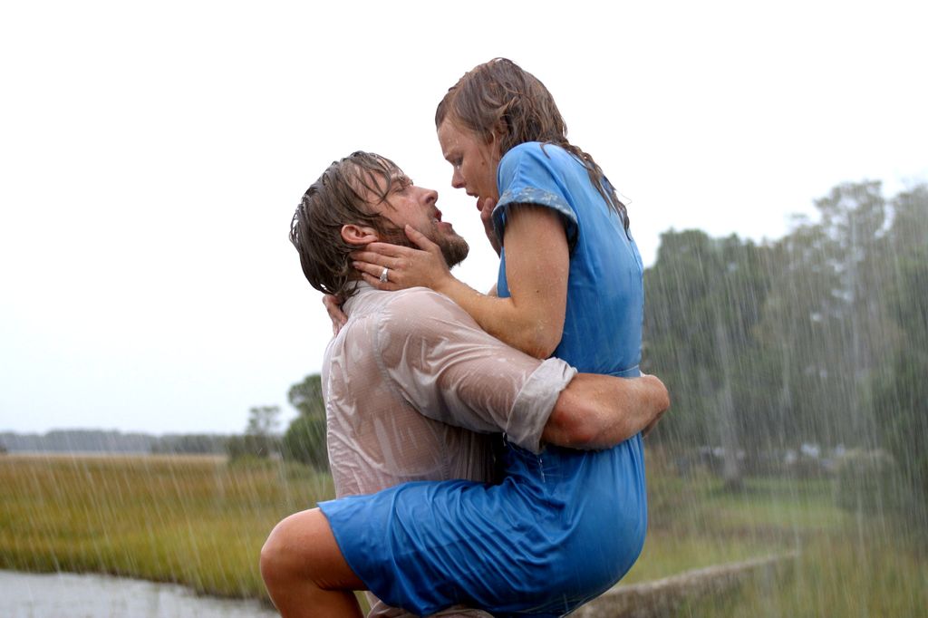 Ryan Gosling y Rachel McAdams en la película El diario de Noa