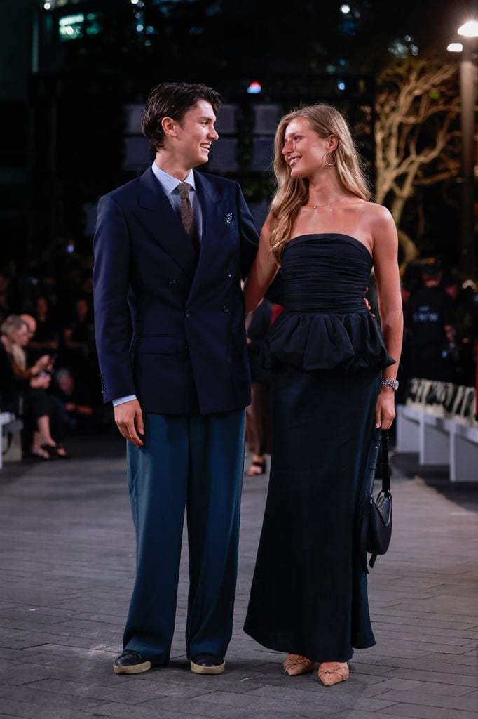 Nicolás de Dinamarca y su novia, Benedikte Thoustrup, en Australian Fashion Week