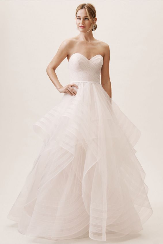 Vestidos de princesa con faldas 'ruffle'