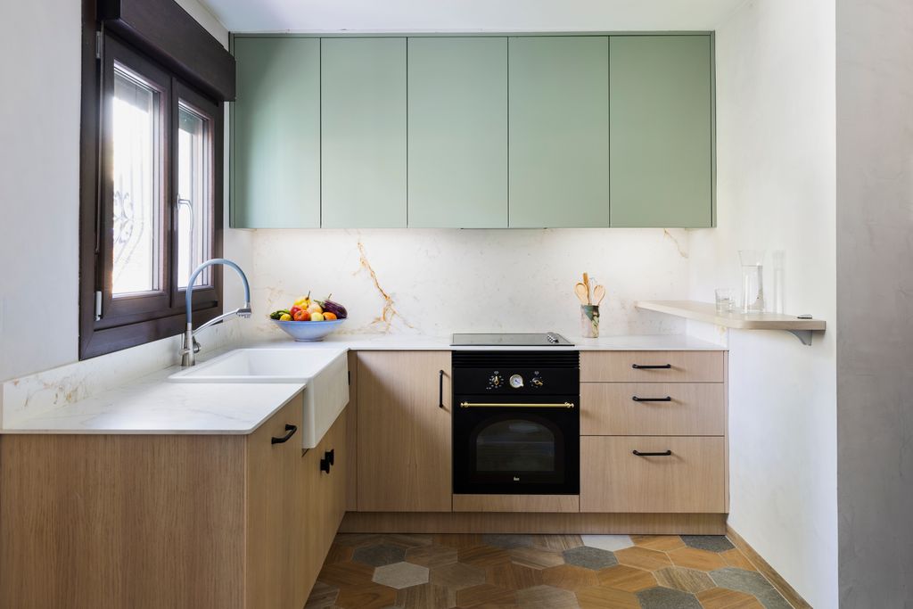 Proyecto de cocina eco realizado por Poveda Biointeriorismo. 