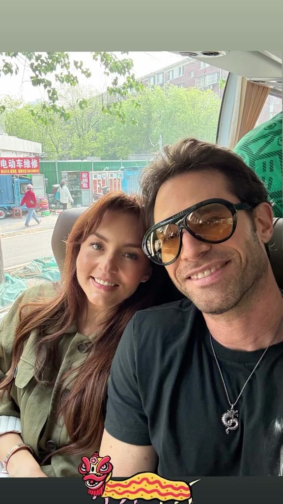 Angelique Boyer y Sebastián Rulli se han dejado ver muy felices en sus vacaciones en China.