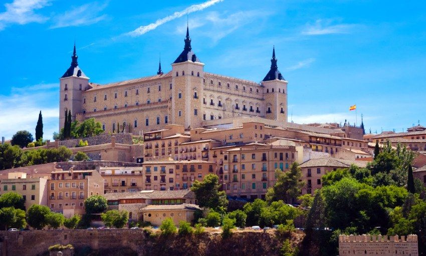 Panorámica del Alcázar de Toledo