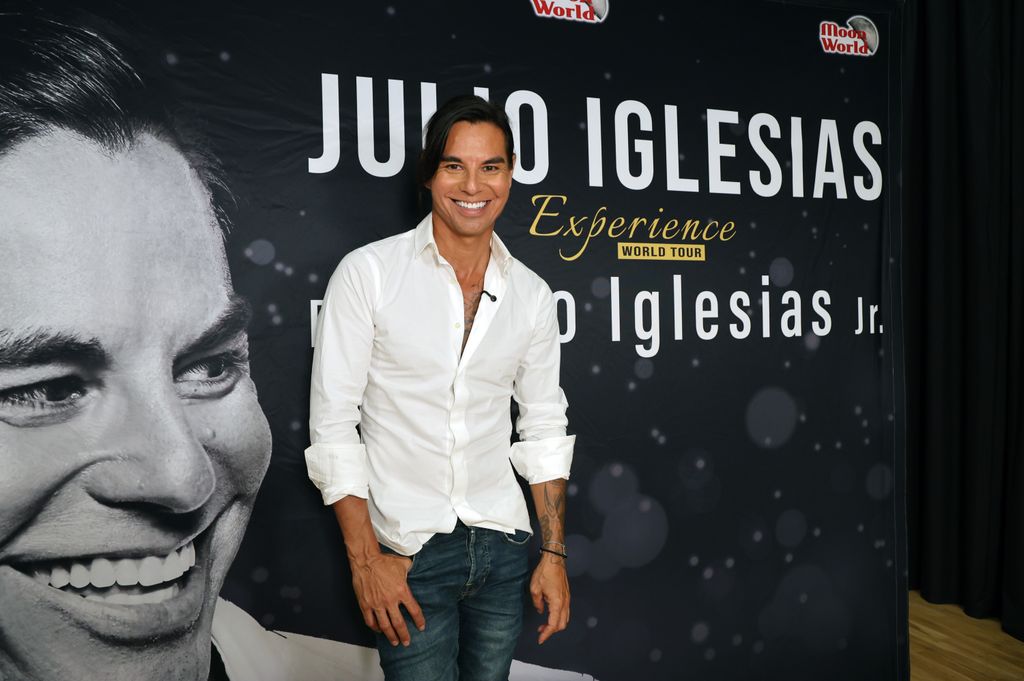 Julio José Iglesias, durante la presentación de 'Julio Iglesias Experience'