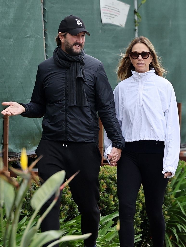 Christine Baumgartner con el financiero Josh Connor, con quien se casó el pasado fin de semana.