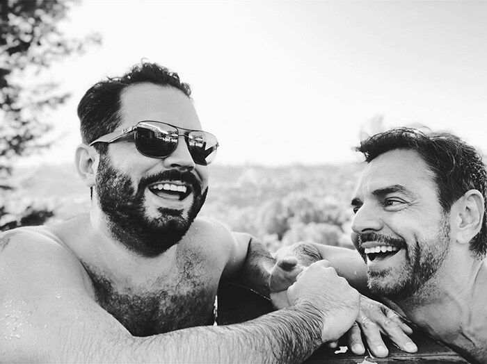 José Eduardo Derbez y Eugenio Derbez