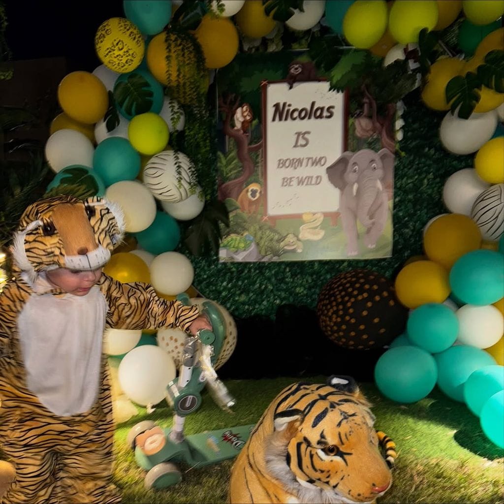 Fernando Hierro y Fani Stipkovic