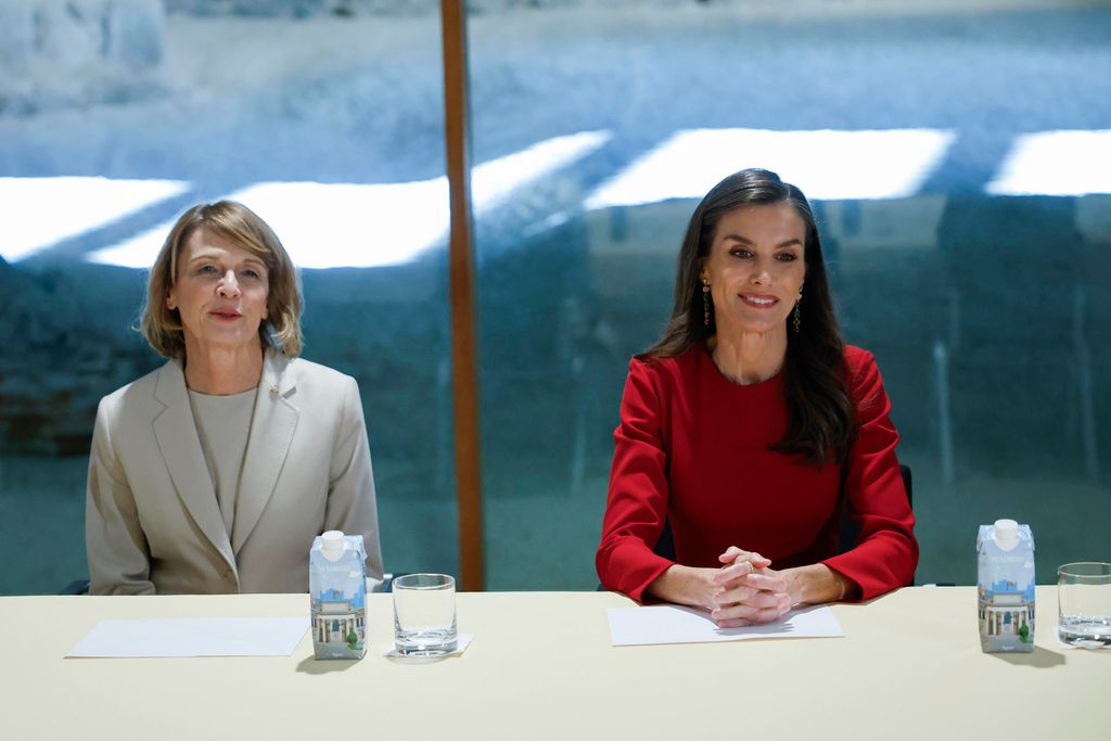 La reina Letizia con Elke Büdenbender en un encuentro sobre igualdad y mujer 