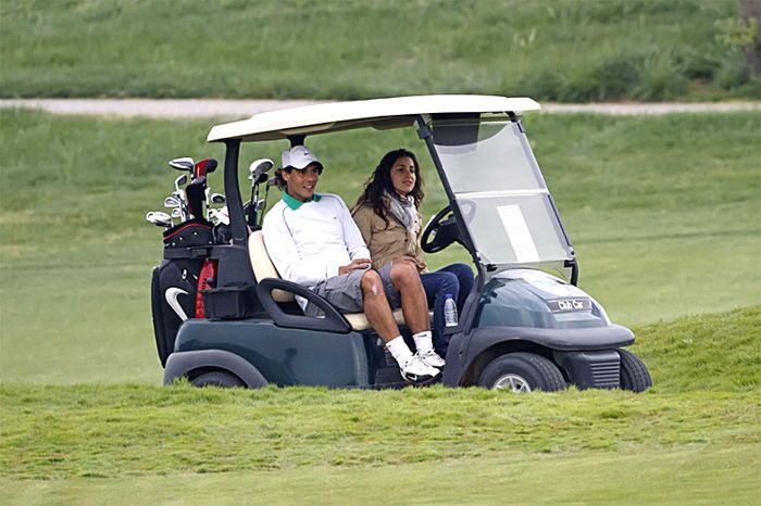 Rafa Nadal y Mery Perelló