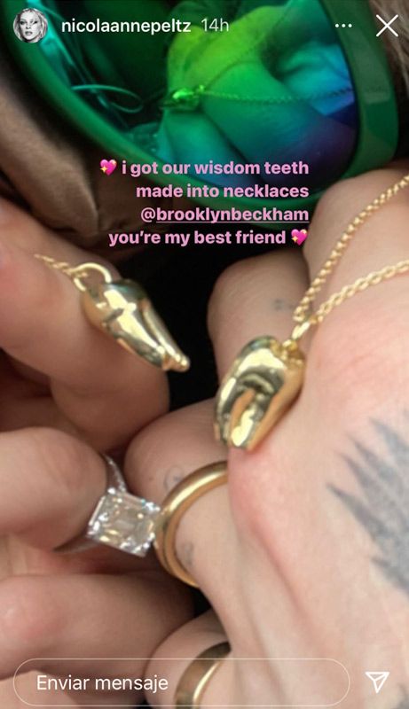 La insólita muestra de amor de Brooklyn Beckham y Nicola Peltz
