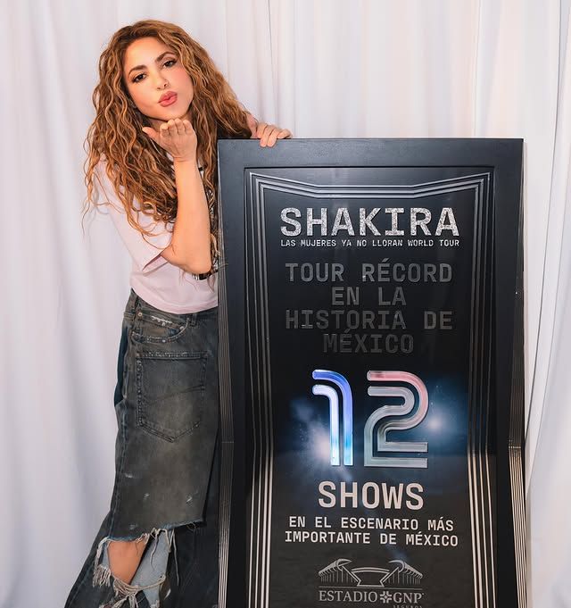 Shakira has broken a historic record in Mexico
