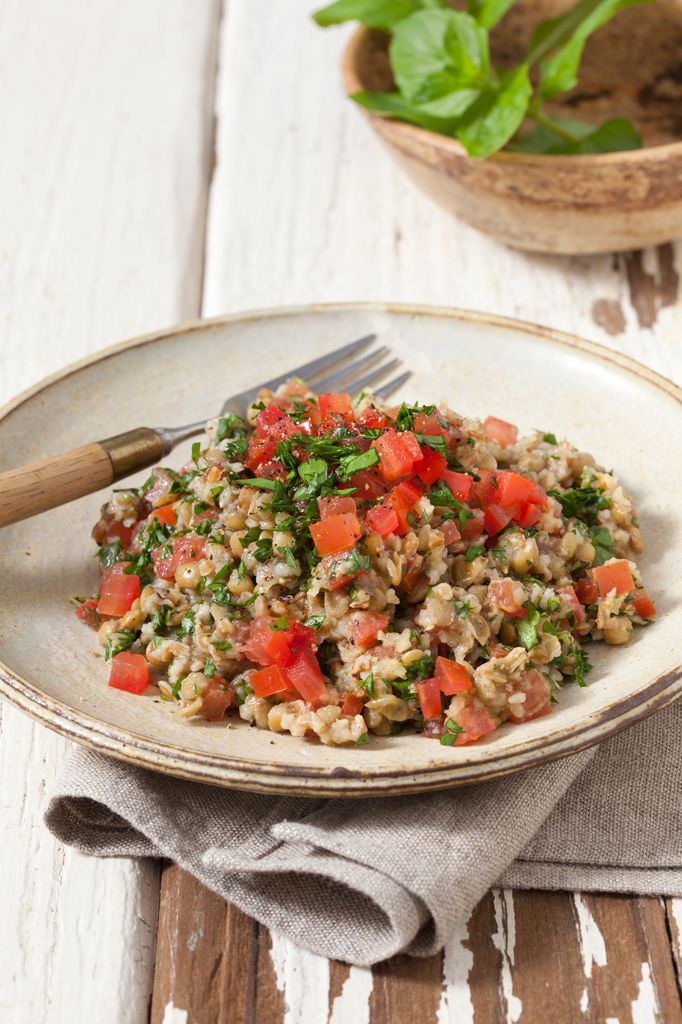 Ensalada de lentejas