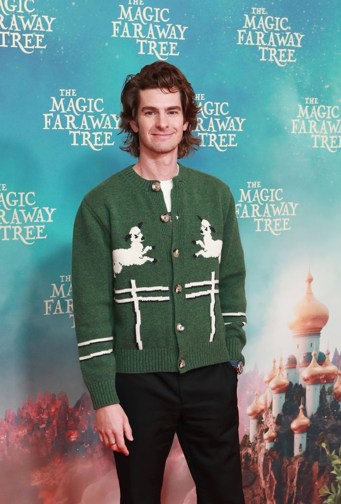 Andrew Garfield en el 'screening' de su nueva película "The Magic Faraway Tree".