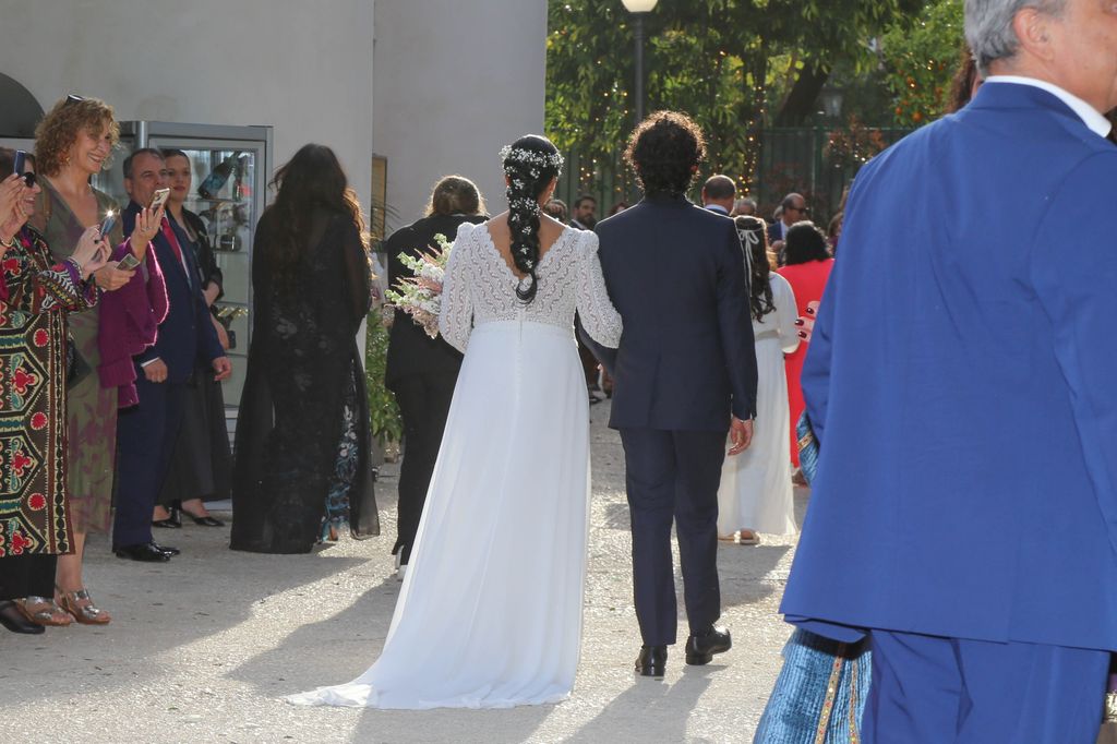 Boda de Triana Jiménez, hija de Charo Vega, y Juan Silva de los Reyes 