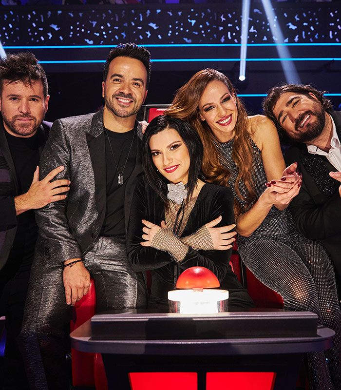 El equipo de coaches de La Voz