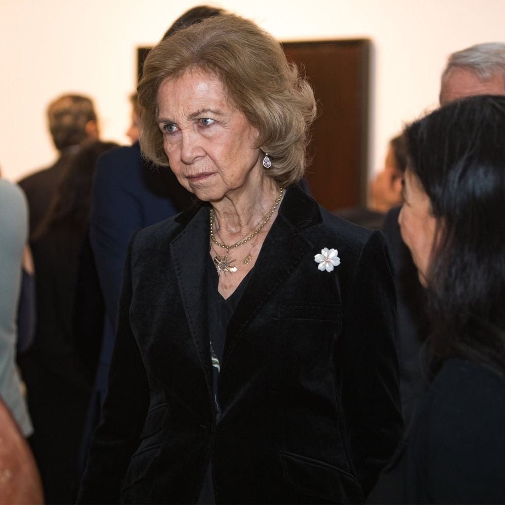 
Doña Sofía, en un acto público.
