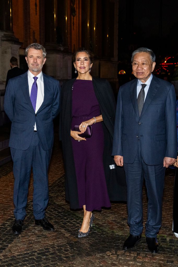 Mary de Dinamarca en la cena con el presidente de Vietnam