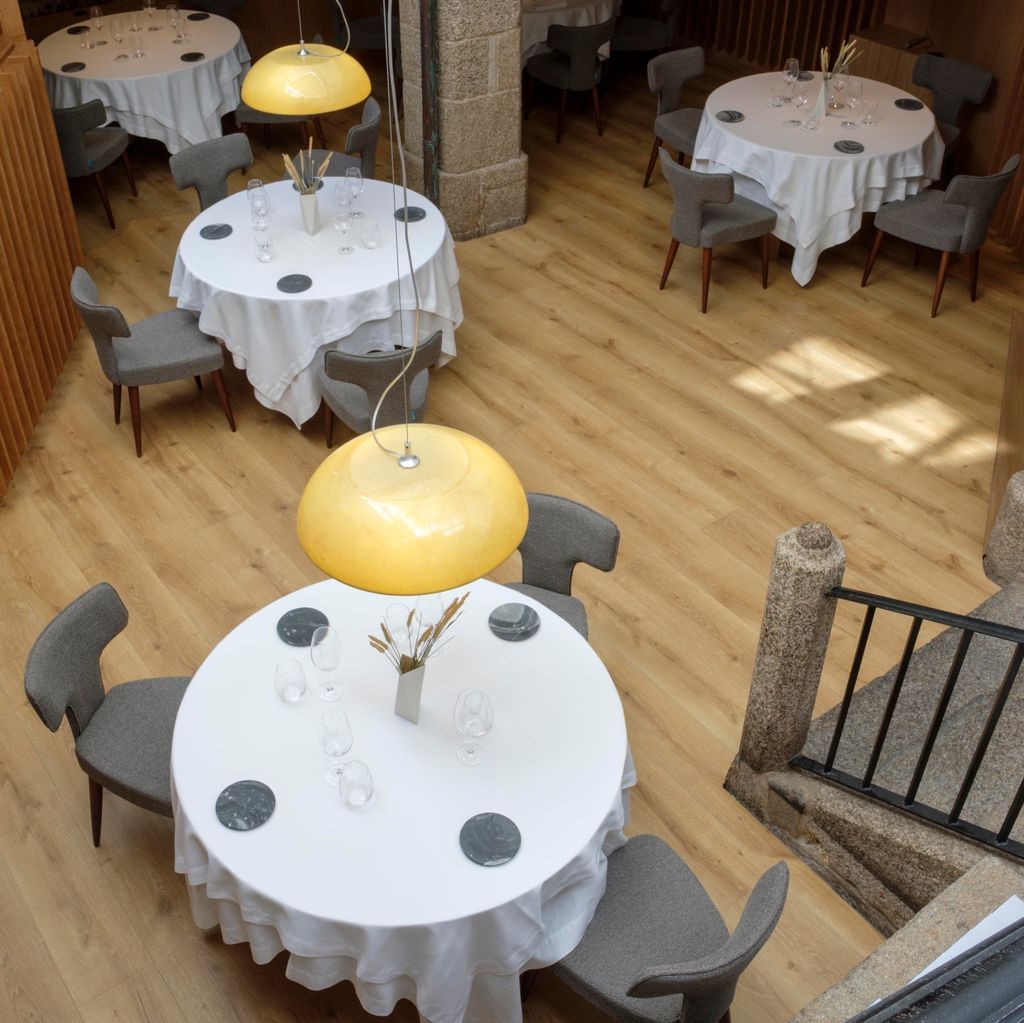 Comedor del restaurante A Tafona.