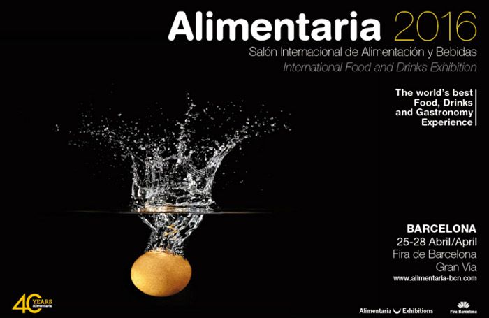 Cartel de 'Alimentaria 2016'.
