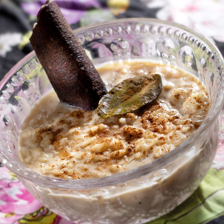 Arroz con leche vegano