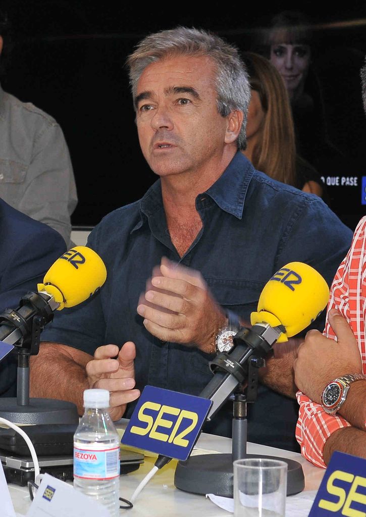 Carles Francino, en los estudios de la SER
