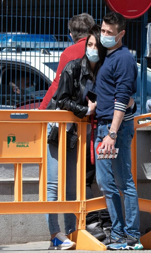 Juan José Ballesta con su nueva novia, la brasileña Jacqueline