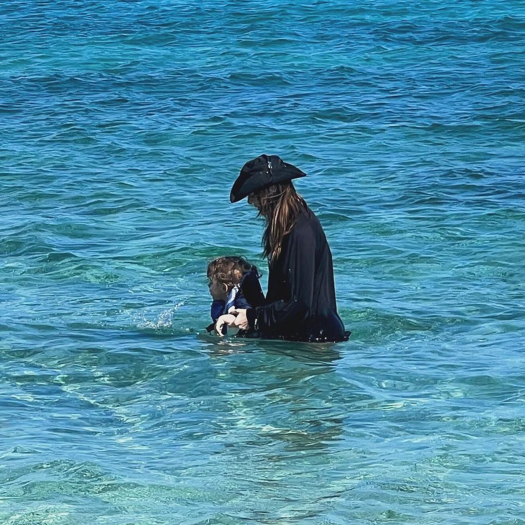 valentina ferrer y su hijo r o