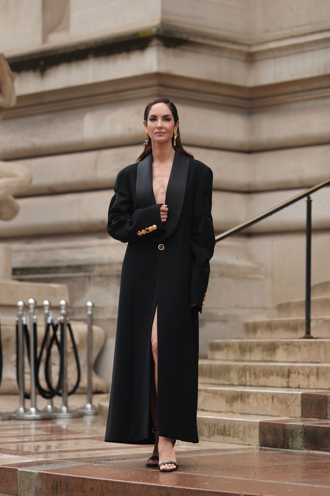 Eugenia Silva en el desfile de Schiaparelli en la Alta Costura 