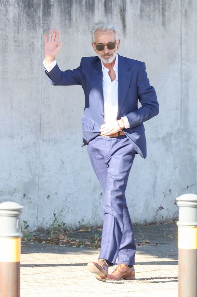 Imanol Arias en una fotografía de archivo durante la presentación de una serie