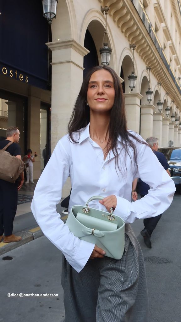 Victoria Federica en el desfile de Dior durante la Semana de la Moda de París el 29 de septiembre de 2026.