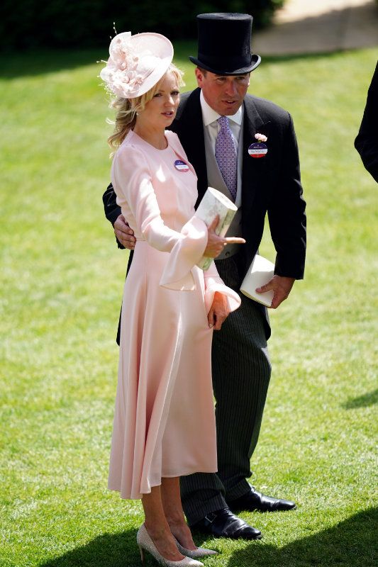 Peter Phillips y Lindsay Wallace 