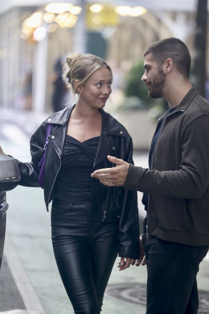 Ester Expósito fue captada con el actor Hugo Diego García