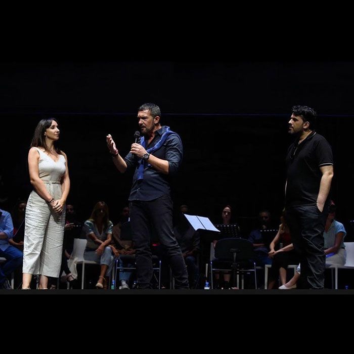 Mamen Márquez, profesora de técnica vocal de Antonio Banderas