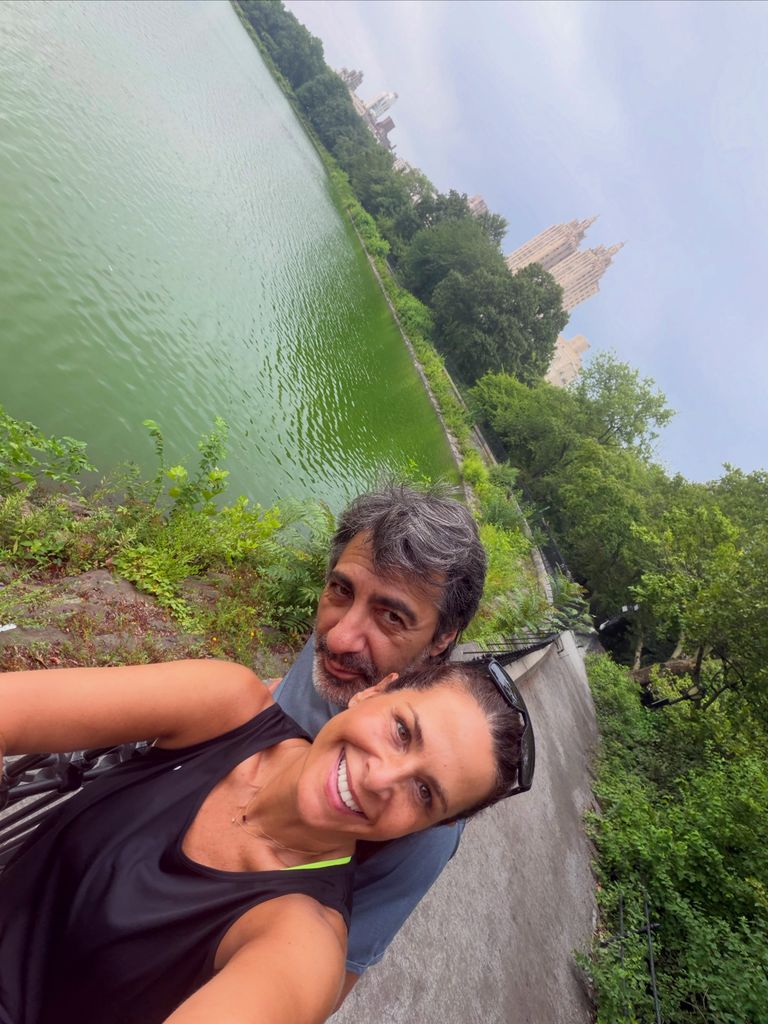 Nuria Roca y Juan del Val de paseo por Central Park