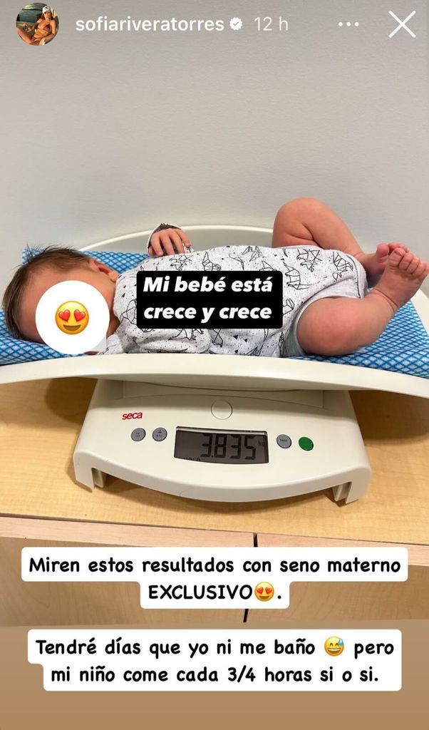 Ferrán, bebé de Sofía Rivera Torres y Eduardo Videgaray