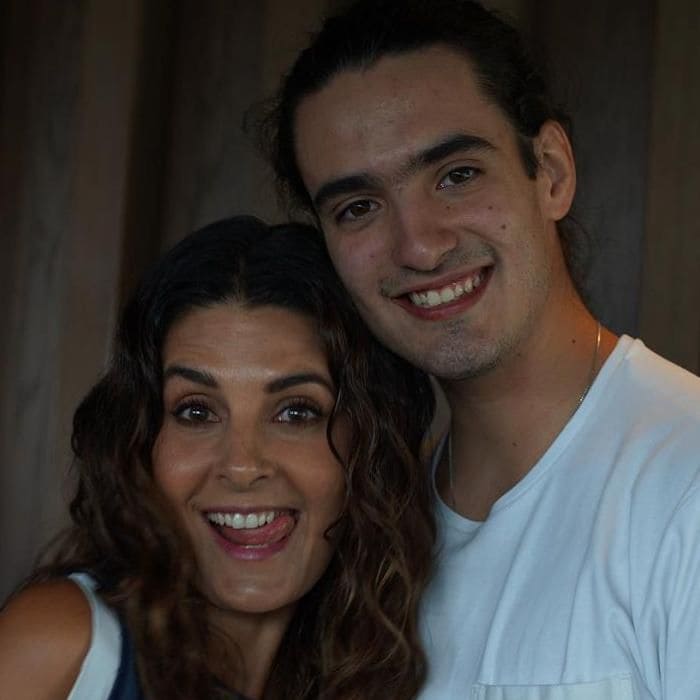 Mayrín Villanueva y Sebastián Poza