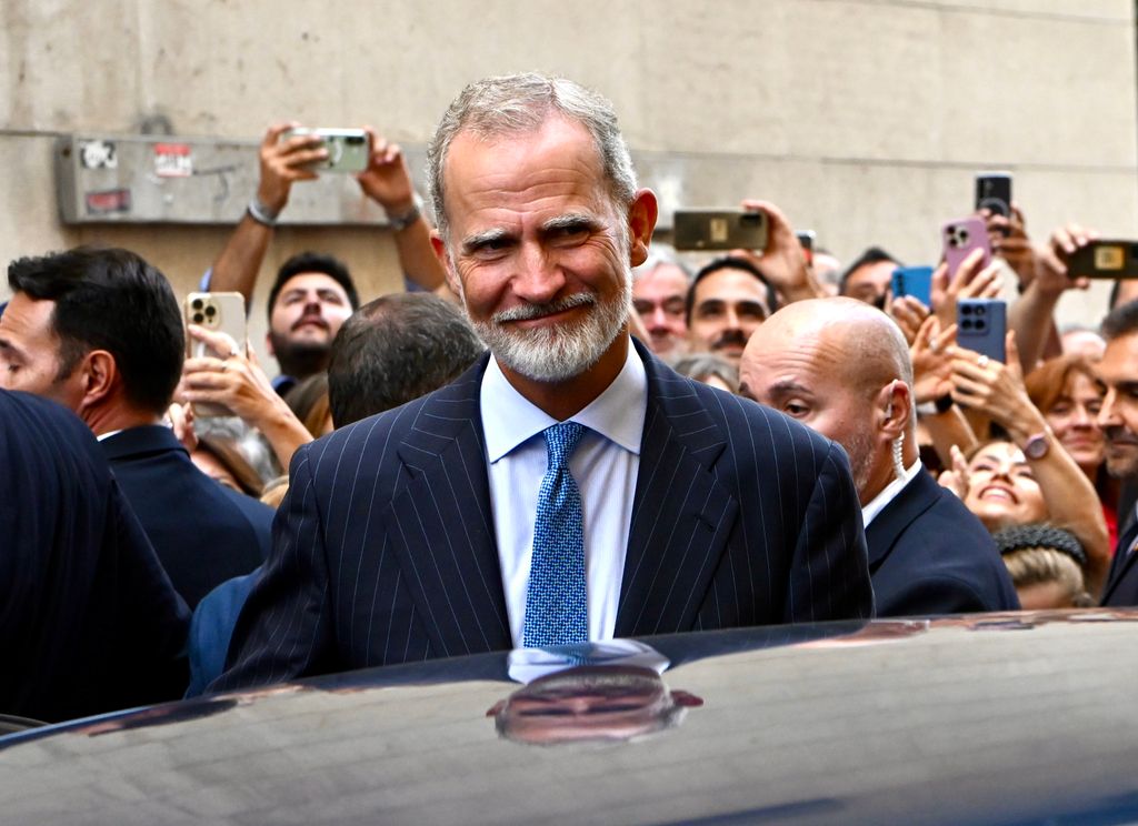 Don Felipe se ha desplazado hasta Santander con motivo de la inauguración