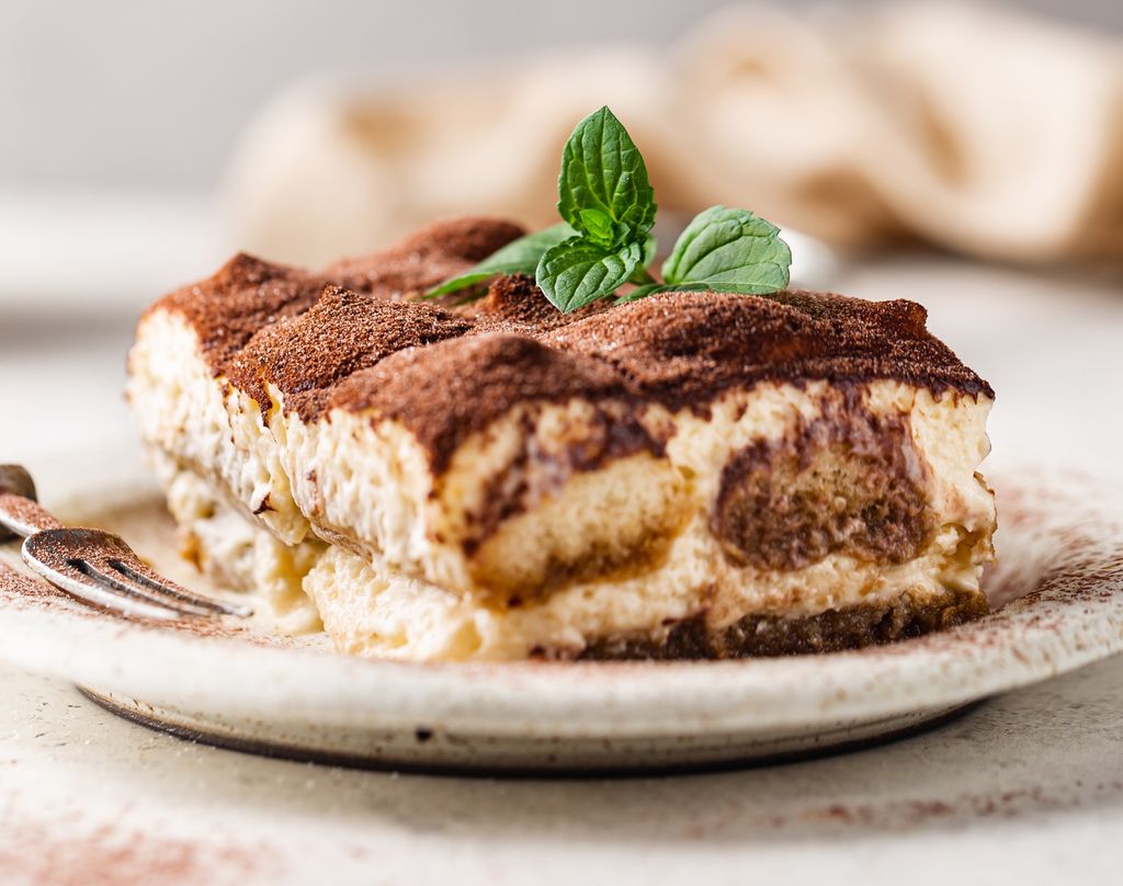 Tiramisú clásico.