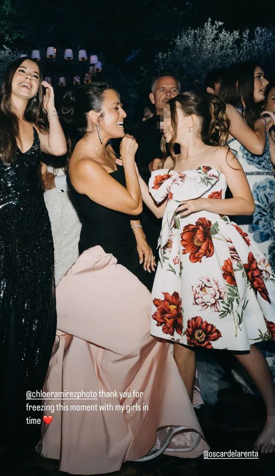 La hermana de Lauren Sánchez con su hija en la boda del año en Venecia