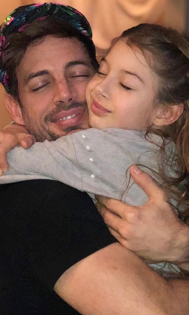 William Levy y su hija Kailey