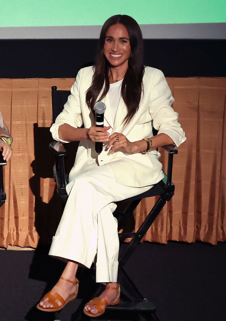 Meghan Markle en la proyección especial de "Cookie Queens" en Los Ángeles.