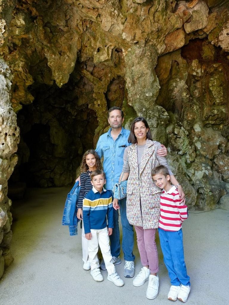 Bárbara Coppel y su familia disfrutan de unos días de descanso.
