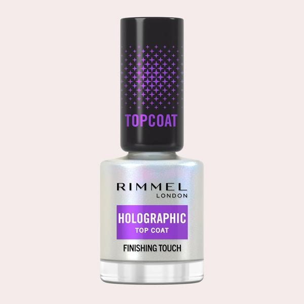 Rimmel London, Nail Care, Holographic Top Coat