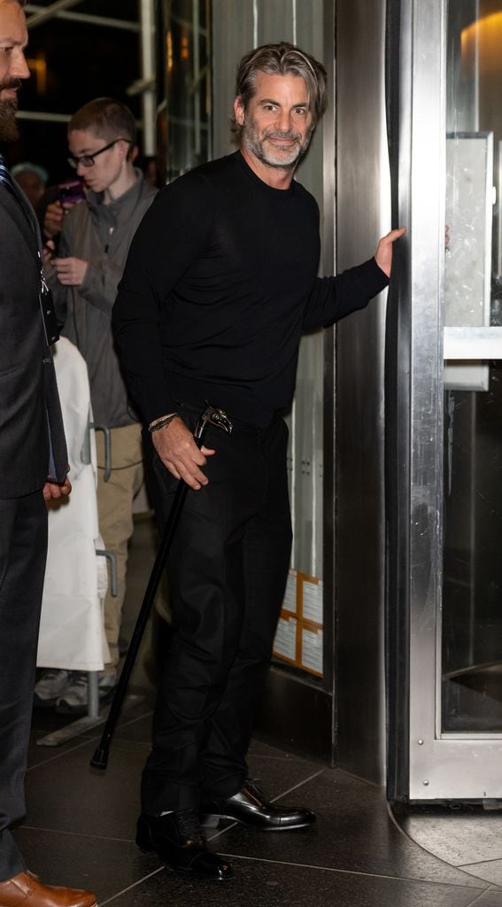 Jim Curtis, novio de Jennifer Aniston, asiste al estreno de la serie de la actriz 'The Morning Show' en el MOMA de Nueva York