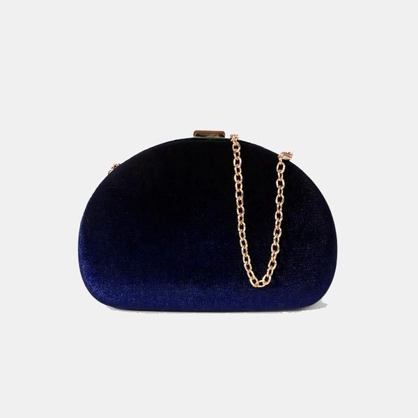 clutch terciopelo