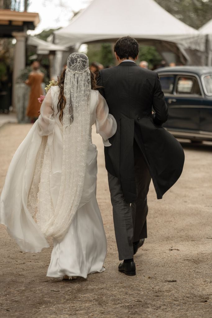 La boda de Paula en Madrid en Finca Las Jarillas en marzo