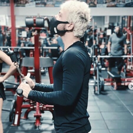 cristan en el gimnasio