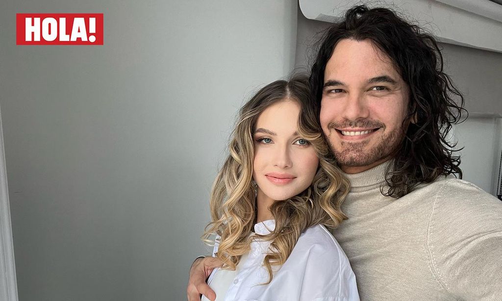 Mario Cimarro y su futura esposa, Broni